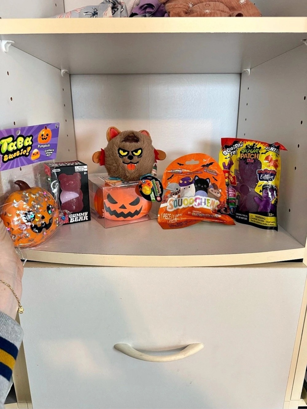 Boo Basket Goodies! Squishy bundle includes all pictured- Needoh Gummy Bear!